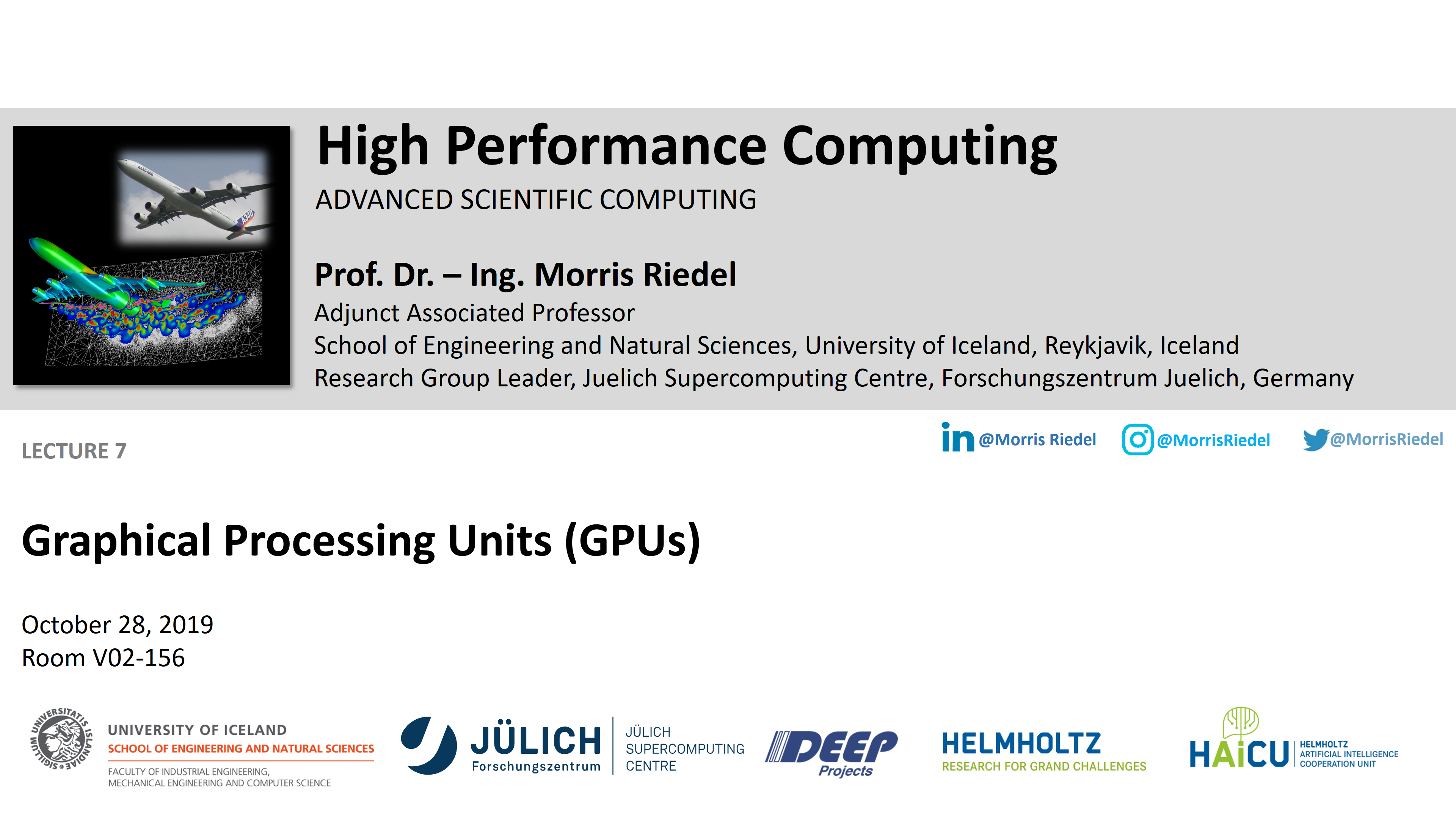 HPC - Graphical Processing Units GPUs